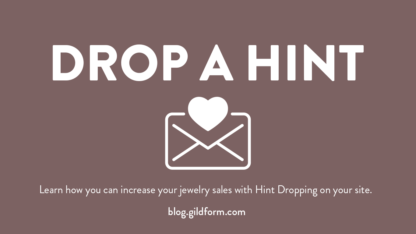 Drop a hint poster